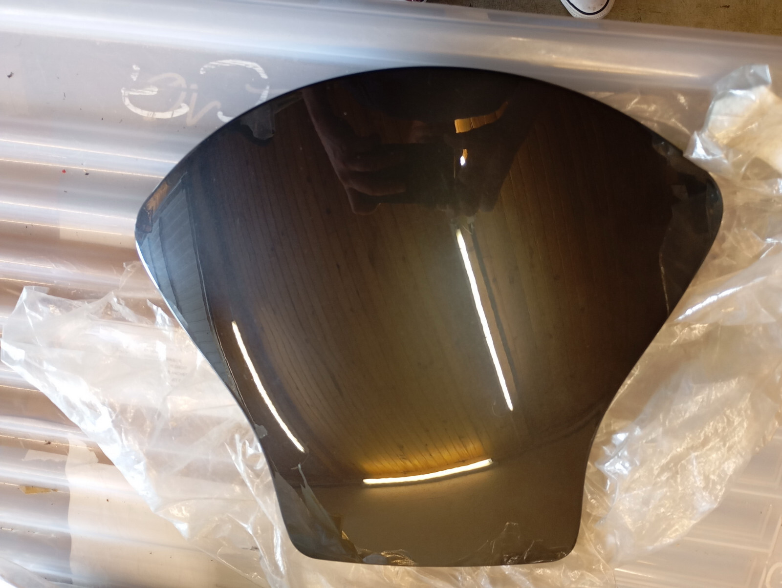Clapet de compartiment radio Darkgraphit BMW K 1200 LT finition premium