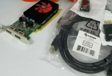 Dual DisplayPort HDMI 2GB Windows 10 AMD R5 430 Low Pro Video Card PCIe 