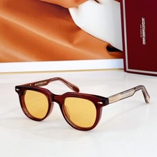 JMM STAHLER High Quality Sunglasses Men Oval Frame Sunscreen Sunglasses Women