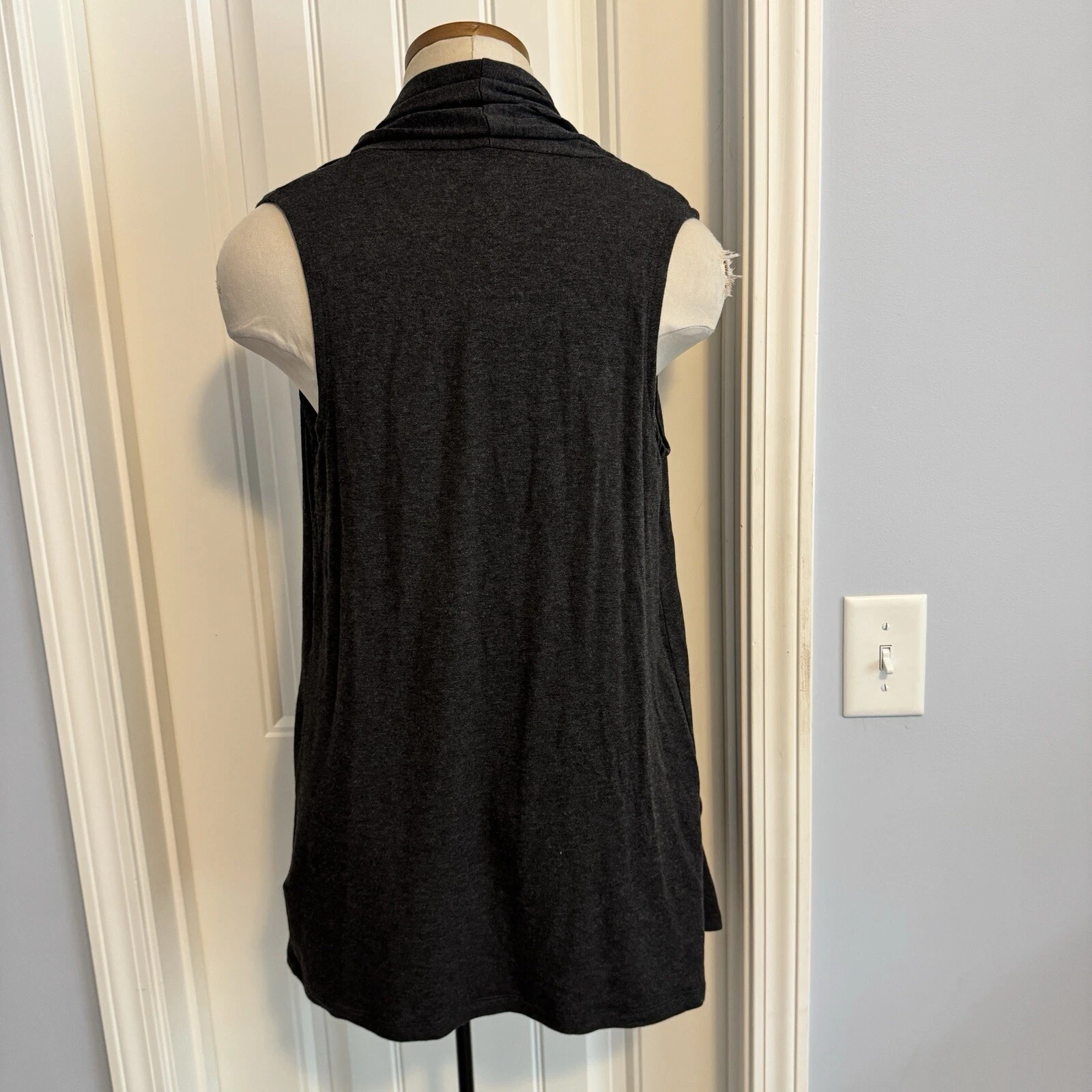beyond-yoga satisfaction draped performance vest cardigan soft 