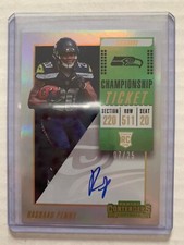 2018 Contenders Rashaad Penny Championship Ticket On Card Auto 07/25 SEAHAWKS