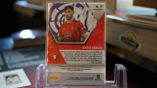Mosaic LaLiga Soccer David Garcia Silver Mosaic Prizm Ca Osasuna 17 - Picture 4 of 6