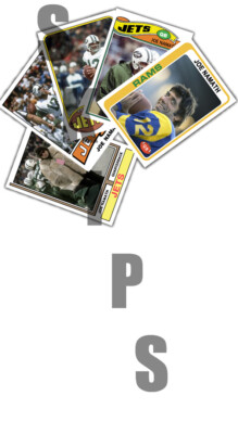 1974-1978 STCC Topps Joe Namath 5 card set New York Jets Rams HOF