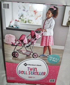 tandem doll stroller
