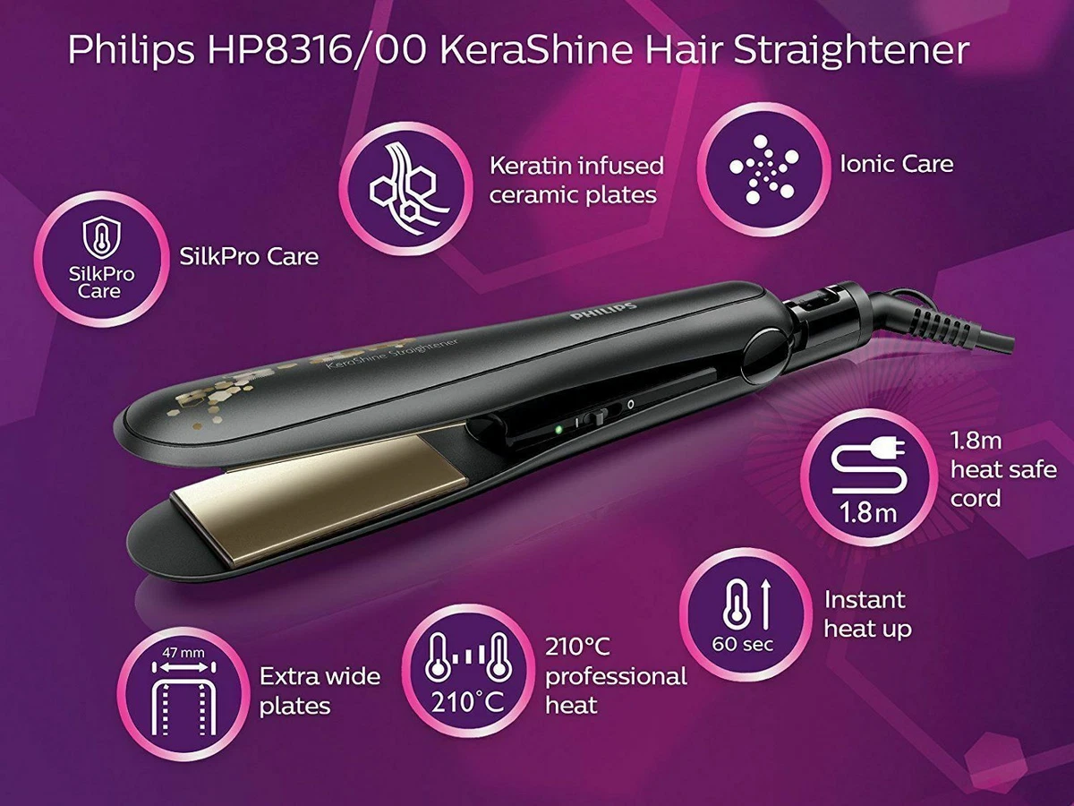 Philips top straightener hp8316