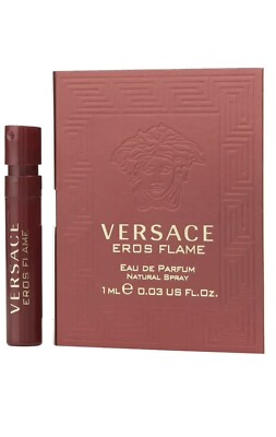 VERSACE EROS FLAME Cologne for Men Eau de Parfum Samples Spray