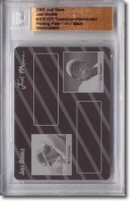 FELIX HERNANDEZ * Matt Tuiasosopo * Rookie Printing Press Plate BGS 1/1
