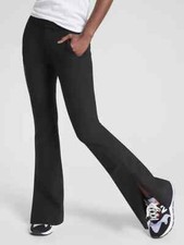 Athleta Black Stellar Flare Trouser- Size 0-NWT