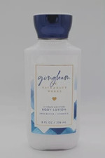 BATH BODY WORKS Gingham 24 hour moisture BODY LOTION 8 OZ.: BRAND NEW