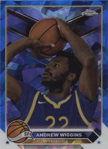 2023-24 Topps Chrome Sapphire Edition - Andrew Wiggins #28