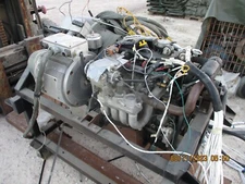 Used Suzuki G13B Engine w/ Electric Motors, Test Stand for Hybrid Car Research