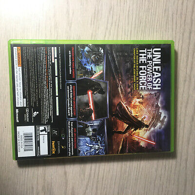 Star Wars: The Force Unleashed (Microsoft Xbox 360, 2008. Complete  23272332761