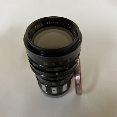 Rare Kuribayashi CC Petri Orikkor 135mm f/3.5 Telephoto Lens GREAT