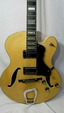 Hagstrom Hj500 Natural  Electric Guitar New-almost, Check It Out