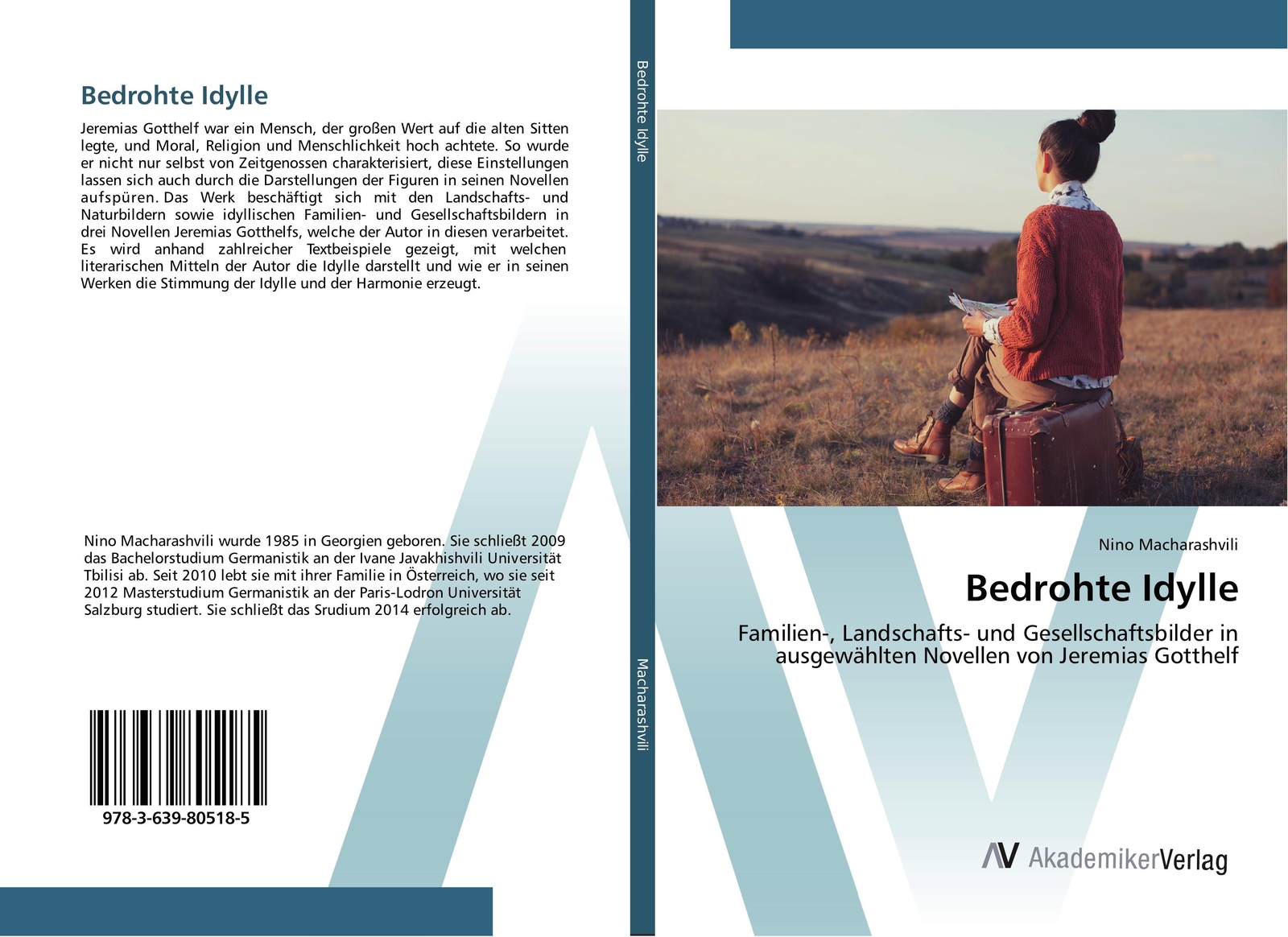 Thumbnail - Nino Macharashvili | Bedrohte Idylle | Taschenbuch | Deutsch (2015) |