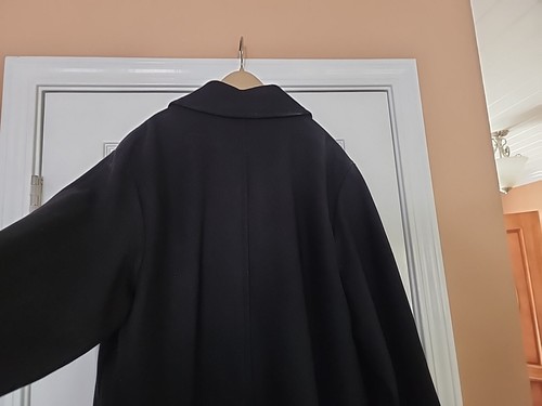 Mango DAMEN MNG Wollmischung Mantel GR XXL SCHWARZ NEU MIT ETIKETT - Bild 20 von 22