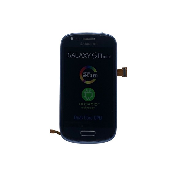 Pantalla Completa Original Con Marco Azul Para Samsung Galaxy S3 Mini Envió 24H