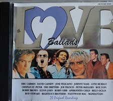 Love Ballads (#stacd024) - CD - Box Tops, Eric Carmen, David Cassidy, Jose Fe...