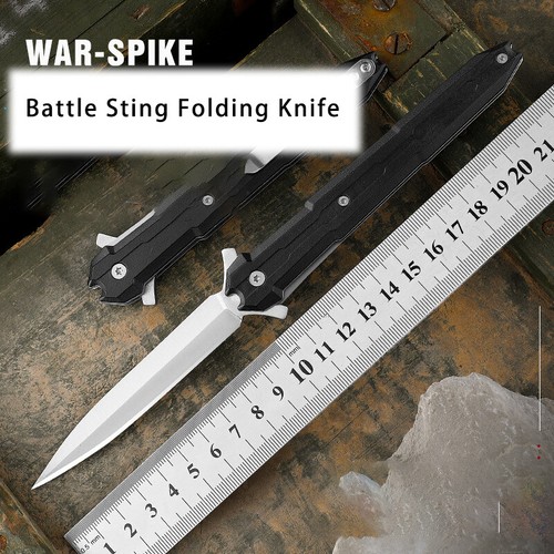 8.9" TAC FORCE SPRING OPEN ASSISTED TACTICAL FOLDING POCKET KNIFE Rescue Blade - Picture 6 of 6