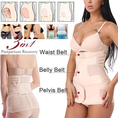 Fajas Postparto 3 En 1 Faja Postparto 3 En 1 Ajustable - Soporte Abdomen, Cadera Y Espalda - Color Piel - Para Cesárea O Parto Natural Cincha Abdominal Mujer - Foto 4