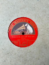 JULIA CULP. Drink to me only with thyne eyes-Passing by.HMV D.A 154�10" 78rpm