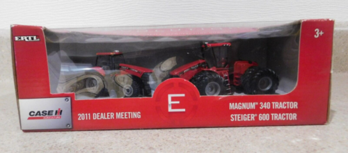Case IH Magnum 340 & Steiger 600 Tractor Set Dealer Edition 1/64 4WD Tractor
