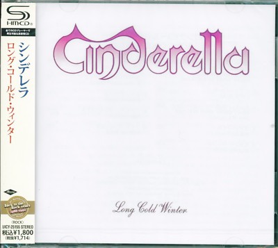 CINDERELLA LONG COLD WINTER NEW JAPAN CD RMST SHM HIGH FIDELITY FORMAT CD