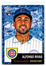 2023 TOPPS CHROME PLATINUM #/99 BLUE TOILE ROOKIE AUTO #CPA-AR ALFONSO RIVAS