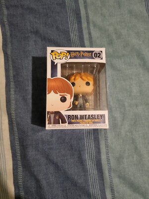 #02 Funko Pop! Ron Weasley Vinyl Figur & Free Protector Harry Potter
