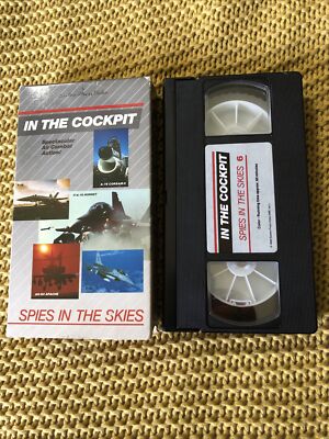 In The Cockpit : Eagles in the Sky 4 (VHS 1989) Tornado, Mirage 2000, Tomcat