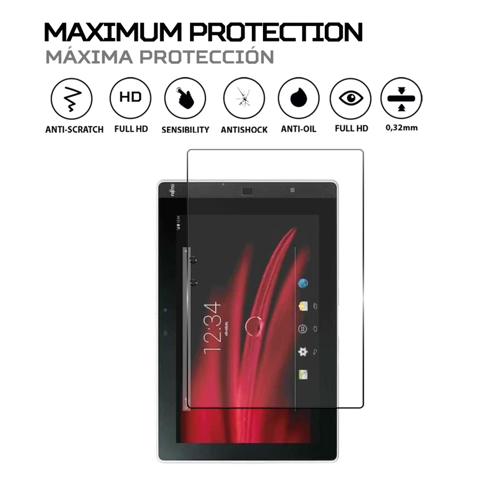 Противошоковая защита экрана для планшета Fujitsu Arrows M555 KA4 - Изображение 2 из 4