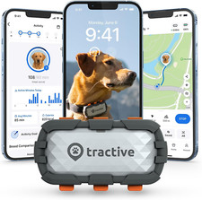 XL Smart Dog GPS Tracker  Live Pet Tracker with Virtual Fence  Vital Signs Mon