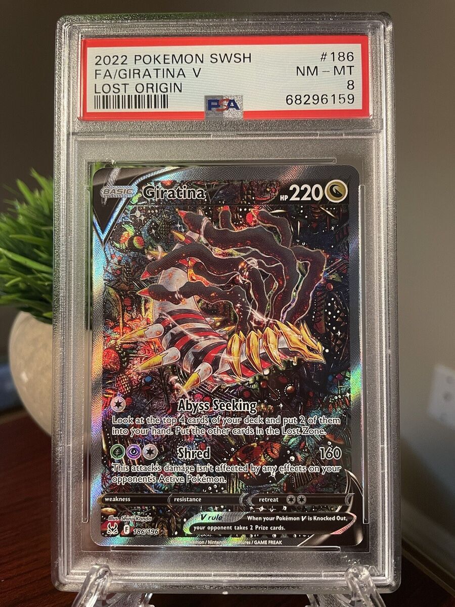 PSA 10 Gem Mint Pokemon Lost Origin Giratina V Ultra Rare #130/196