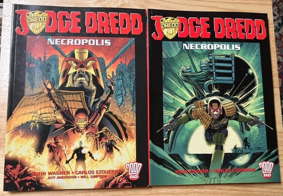 Judge Dredd: The Deadman and Necropolis Libros 1 y 2 (Lote de 3) Foto 3 de 4