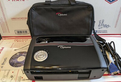Optoma PRO160S DLP Projector - DLP Projection Display - Carry Case and Cables 