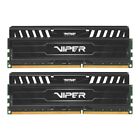 Patriot Viper 16Gb (2x8G) Ddr3 1600Mhz Pc3-12800 C9 240-Pin Udimm Desktop Memory