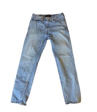 ABERCROMBIE & FITCH 90's Straight Vintage Denim Jeans Light Wash Size 31 X 34