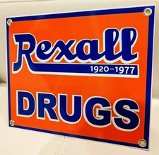 Rexall Drugs defunct drug store sign 