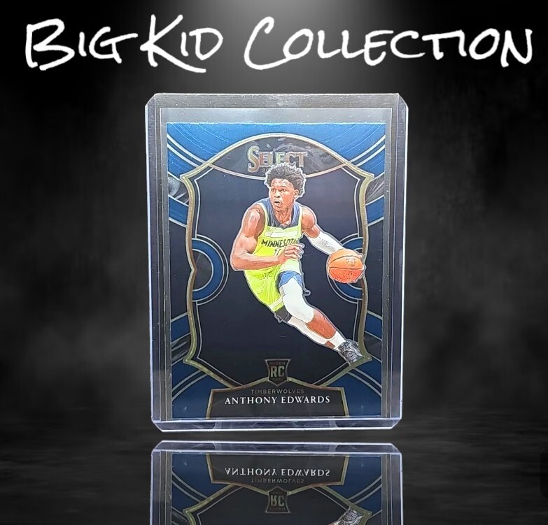 2020-21 Select Anthony Edwards Rc Concourse Timberwolves
