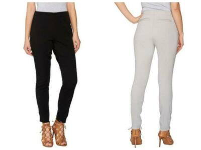 #ad Attitudes by Renee Stretch Supreme Knit Pull On Pants Womens Choose Color Size $27.99