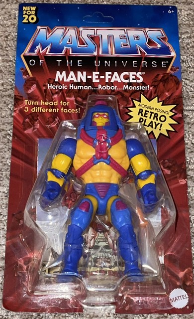 Masters of The Universe Origins Man E Faces MOTU Mattel 2020 Heman Toy for sale online | eBay