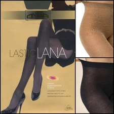 Omsa Lasticlana homogeneous pleasant warm women's wool pantyhose tights 100 Den