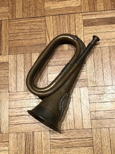Vintage Scottish Highlanders Argyll & Sutherland DISPLAY Bugle Horn - Picture 6 of 11