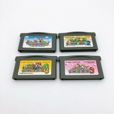 Super Mario Advance 1 2 3 4 Set Nintendo Game Boy Advance Gba Cartridge Ebay Super Mario Advance 1 2 3 4 Set Nintendo Game Boy Advance Gba Cartridge Ebay