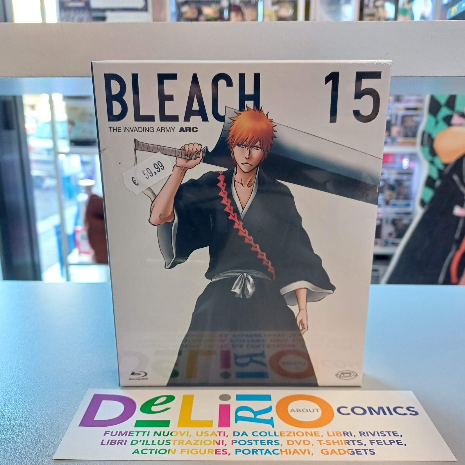 BLURAY - BLEACH N.15 THE INVADING ARMY ARC Ed. DYNIT SCONTO 5%