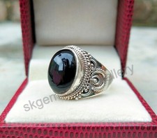 Black Onyx Ring 925 Sterling Silver Ring Handmade Ring Gemstone Ring All Size