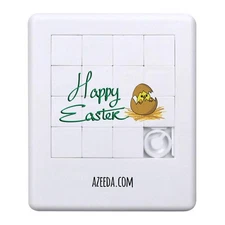 'Happy Easter' Sliding Puzzle (PZ00035793)