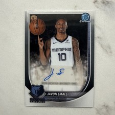 2025-26 Bowman Basketball Chrome Autograph Auto Javon Small Rookie Grizzlies