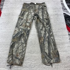 VTG Liberty Realtree Camo Cargo Pants 34 Brown Green Fatigue Hunt 34x32 80s 90s