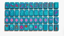 American Mahjong Game Set, 160 tiles Blue   Mah Jong Tiles Free storage bag